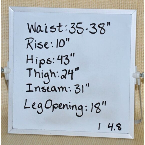 Levi's Ladies Classic Boot Denim Mid Rise Blue Jeans Size 14 32 X 32 Stretch - Picture 12 of 12